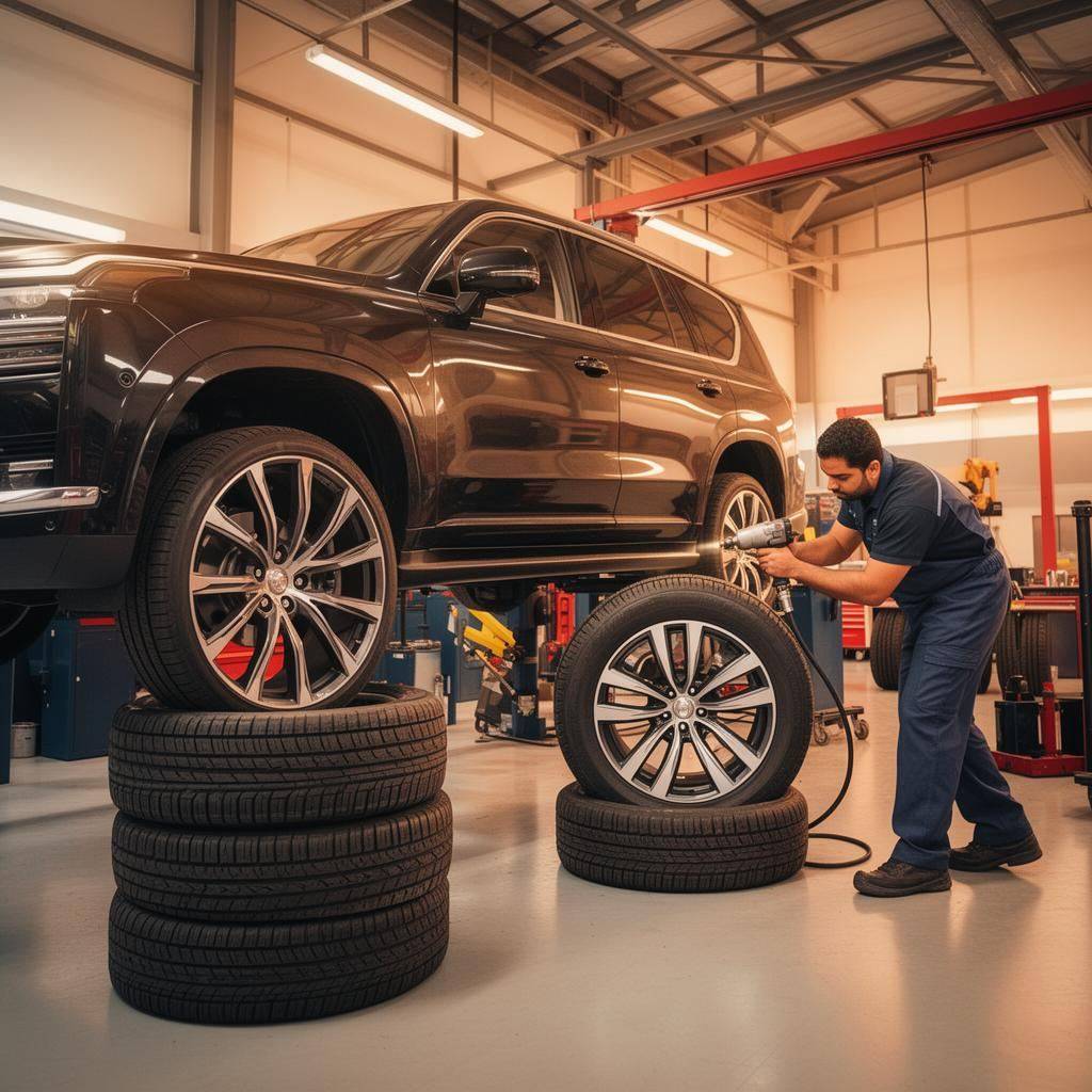 Tyre Replacement Dubai 2026: Cost, When to Replace & Best Brands for UAE Heat